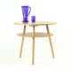 Table basse ronde Drovopodnik Holesov, circa 1960