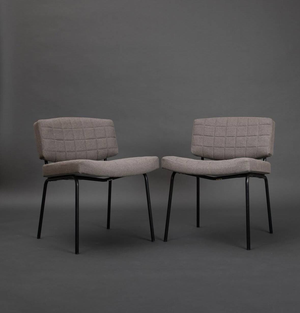 Pair of armchairs by Pierre Guariche