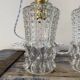 Lot de deux baladeuses en verre scandinave