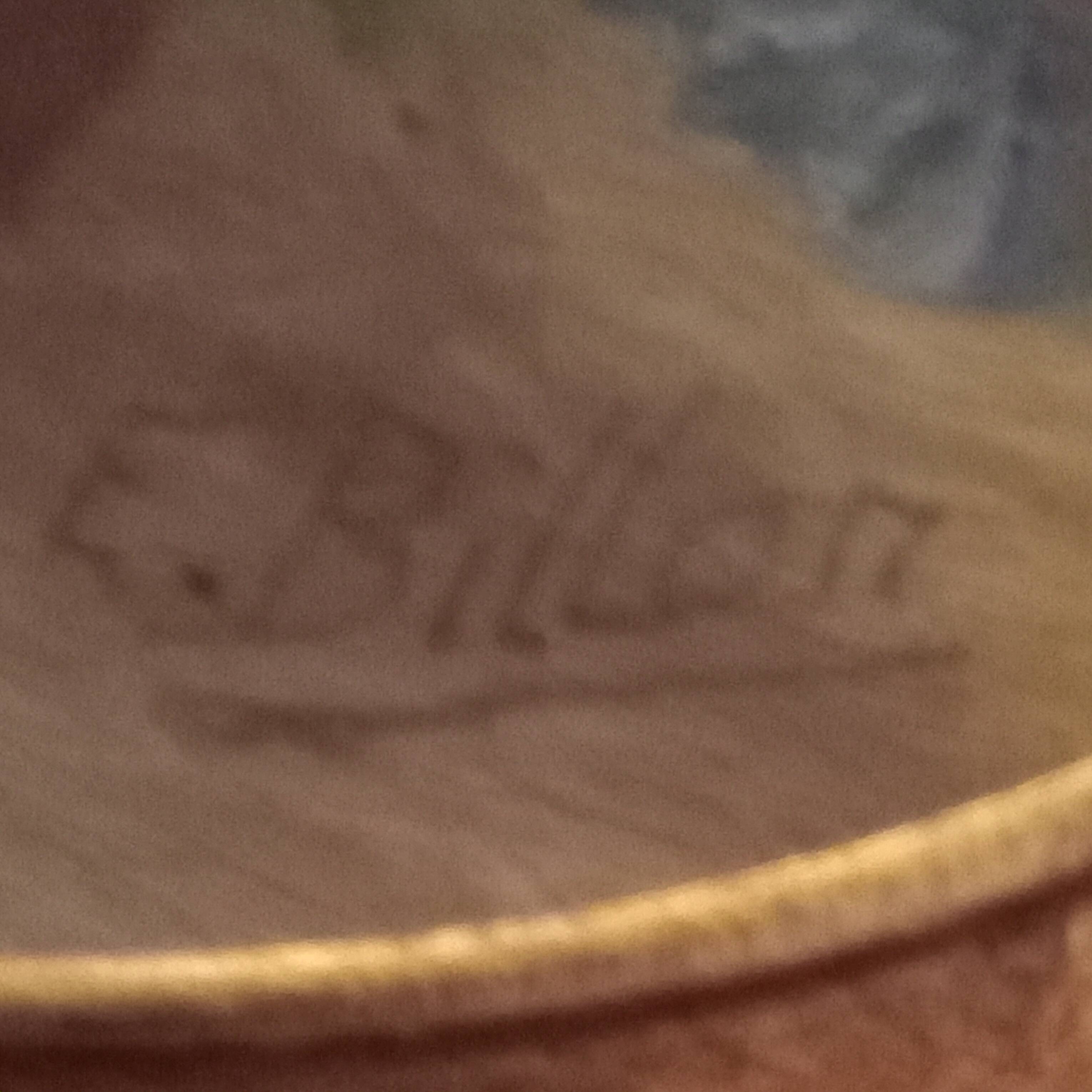 Antique table signed by Ernest Billon.