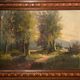 Painting, Landscape, Lyon School, mid-20th century