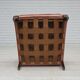 1950s, Danish armchair, salmon pink furniture velour, oak wood.
