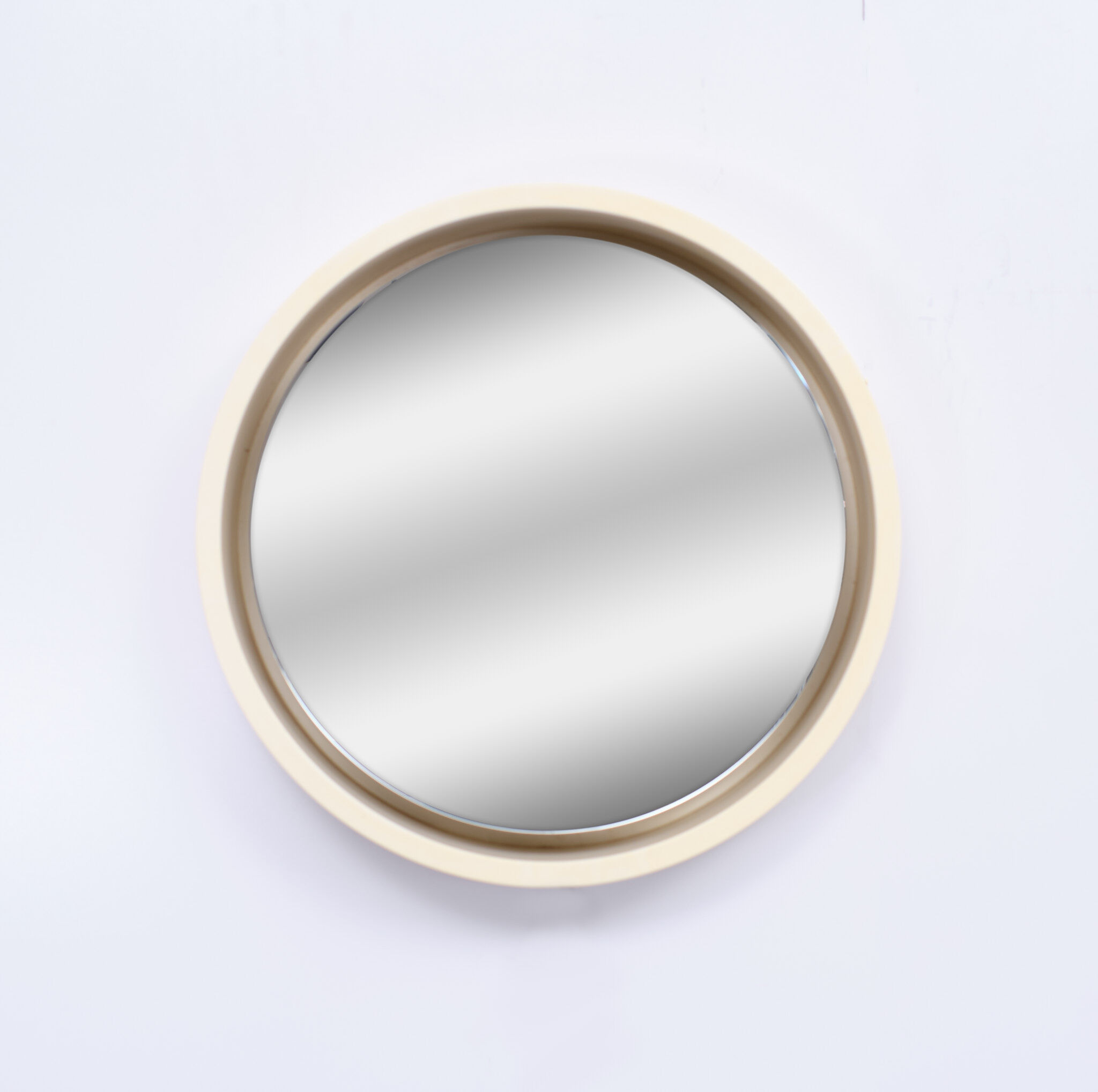 Space Ace Back Lid Round Mirror, 1970s, France