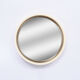 Space Ace Back Lid Round Mirror, 1970s, France