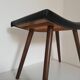Black skai stool