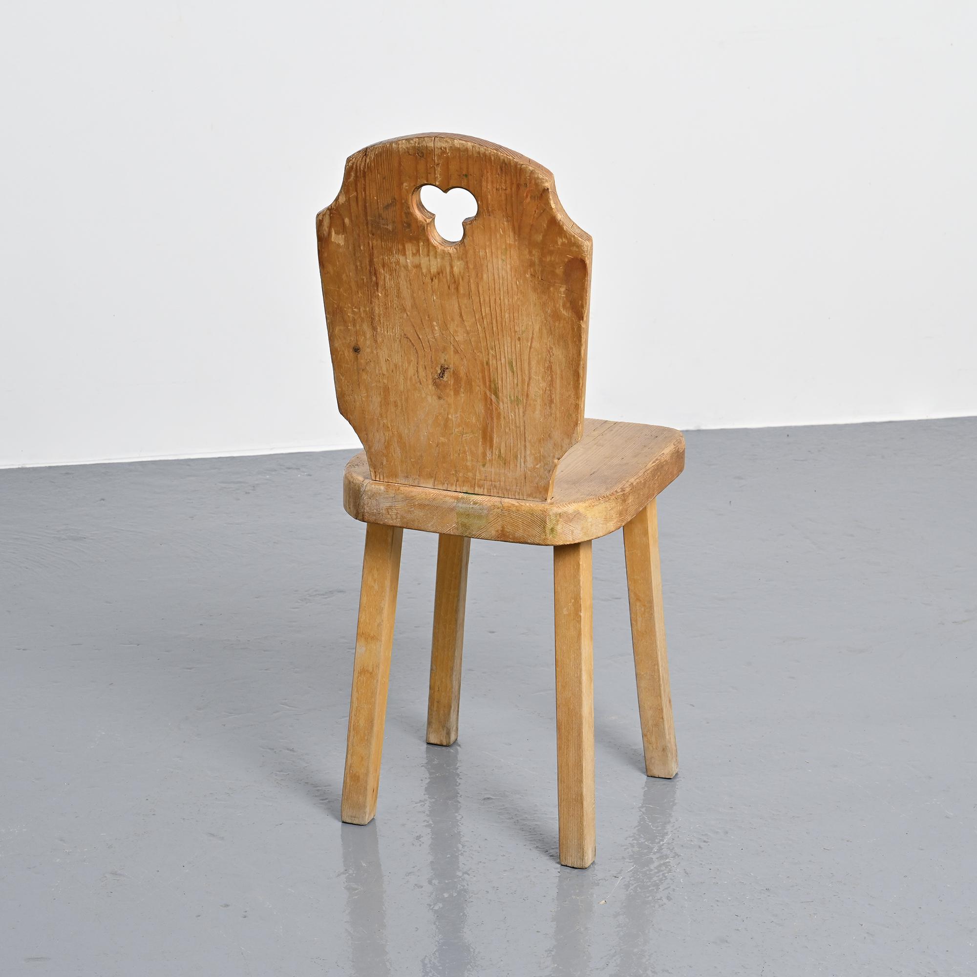 Chaise par René Martin, vers 1960