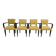 Suite de 4 Fauteuils Bridge, Art Déco – 1940