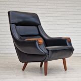 1970s, Danish design by Henry Walter Klein for Bramin Møbler, armchair in original good condition.
