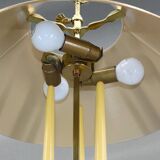 Empire Style Solid Bronze Bouillotte Lamp with Sheet Metal Shade