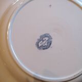 Round dish Sarreguemines model Flora