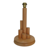 Pied de lampe en bois
