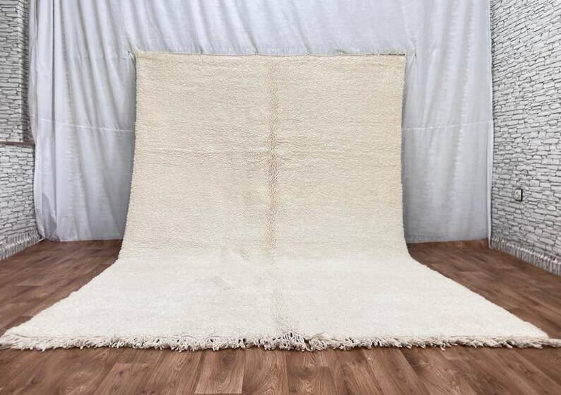 Large Moroccan wool rug 300x200cm