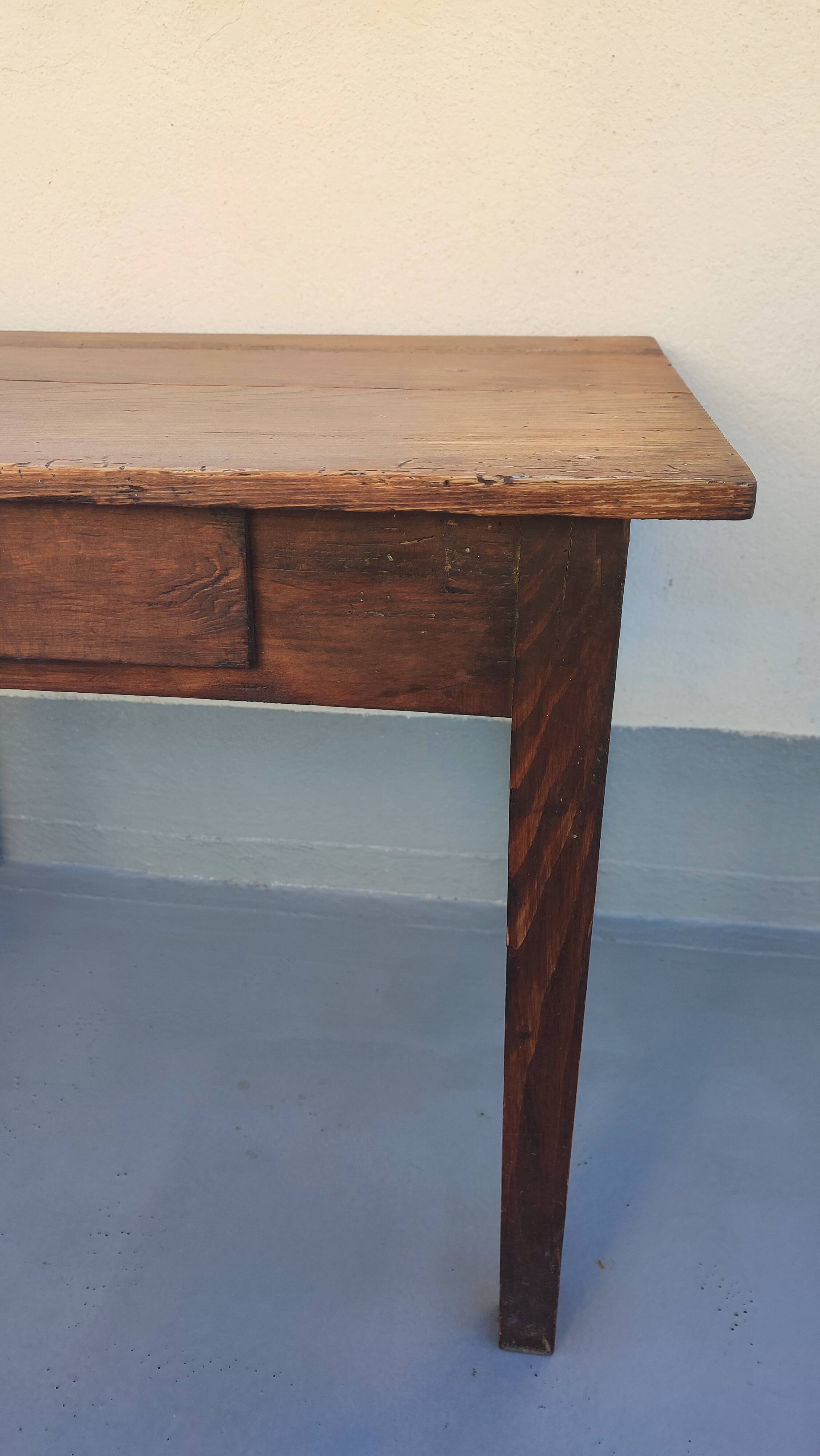Farmhouse coffee table, wooden side table