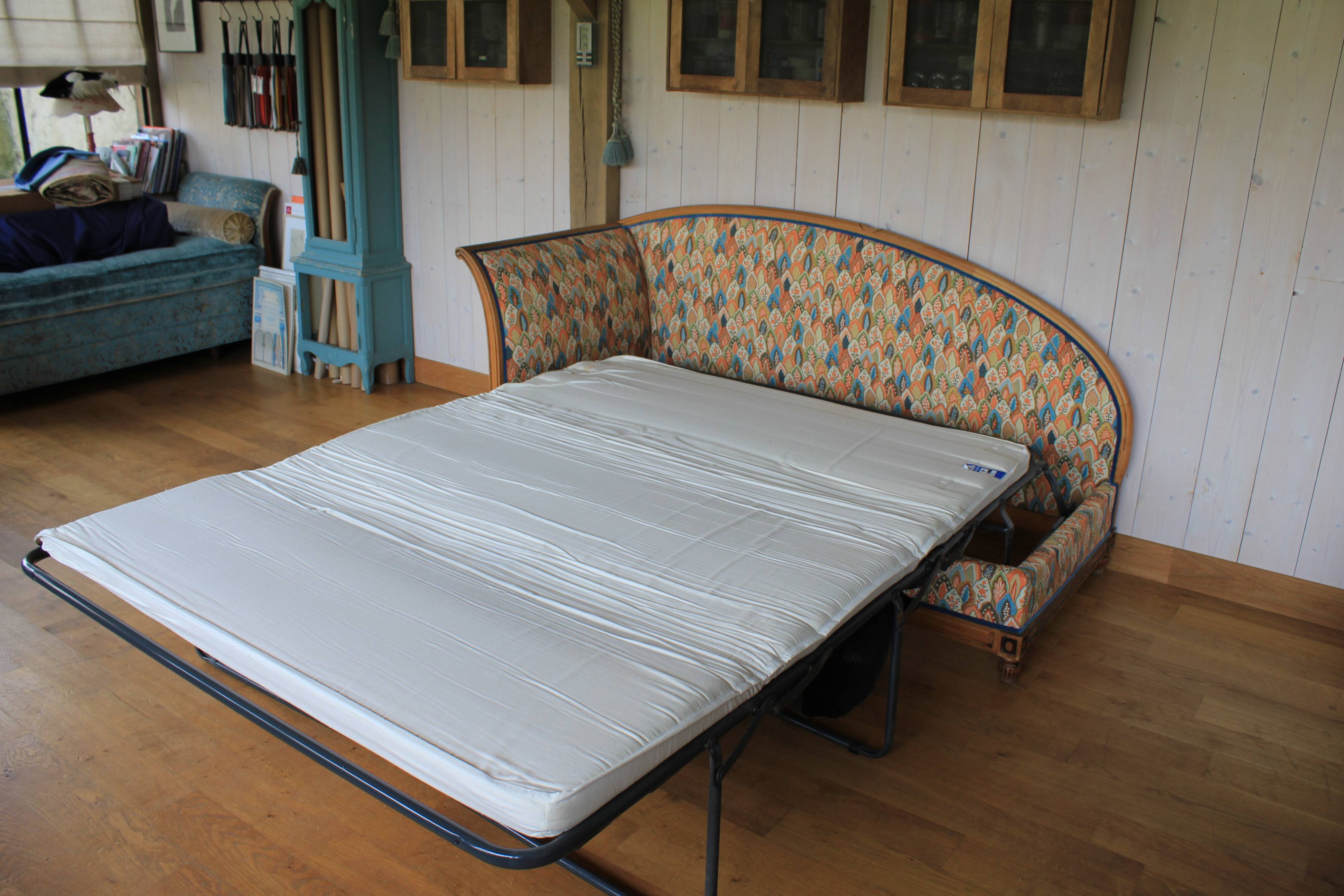 Art Nouveau/Art Deco chaise longue - sofa bed