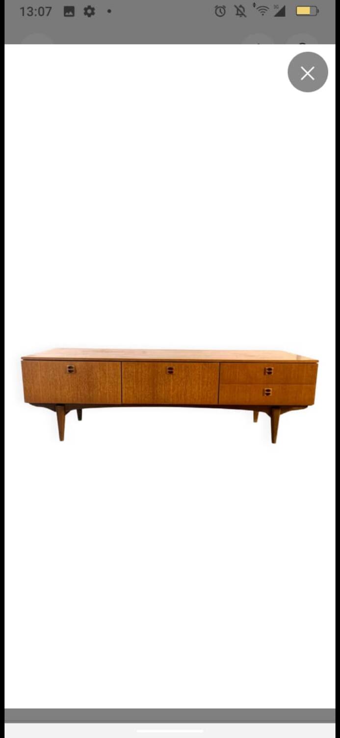 Vintage Scandinavian sideboard