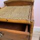 Commode rotin osier