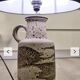 Ceramic lamp West Germany 1950s-60s