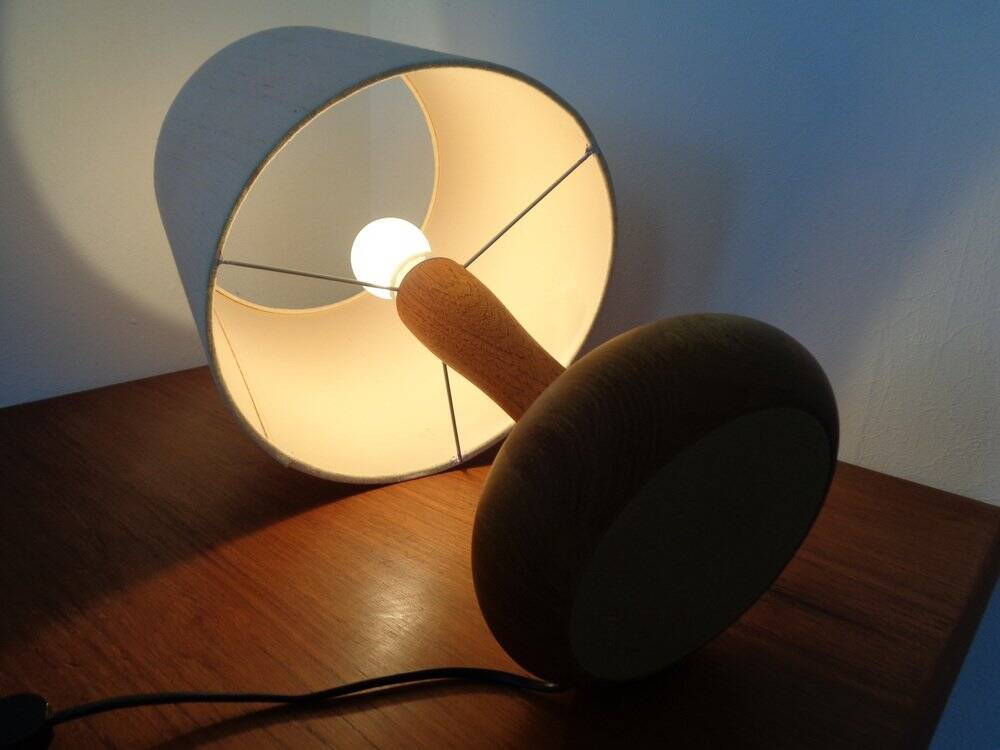Teak Table Lamp from Domus, 1960s