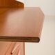 Danish teak mid century modern secretaire cabinet with a desk and vanity