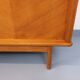 Vintage oak wardrobe from the 1960s.