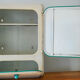 Cabinet to pharmacy or metal toilet