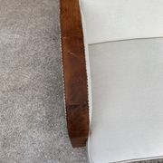 Fauteuil art déco beige, années 1920