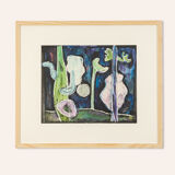 Algarve, aquarelle 1977, 66 x 57 cm