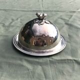 Butter bell silver metal