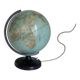 Globe vintage 1960 terrestre lampe Süd-west verlag Munchen  - 34 cm