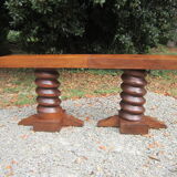 Pair of bedside tables press screws