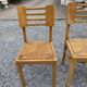 4 Vintage Chairs by Pierre Cruege, French design from the 60s