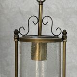 Bronze hanging lantern.