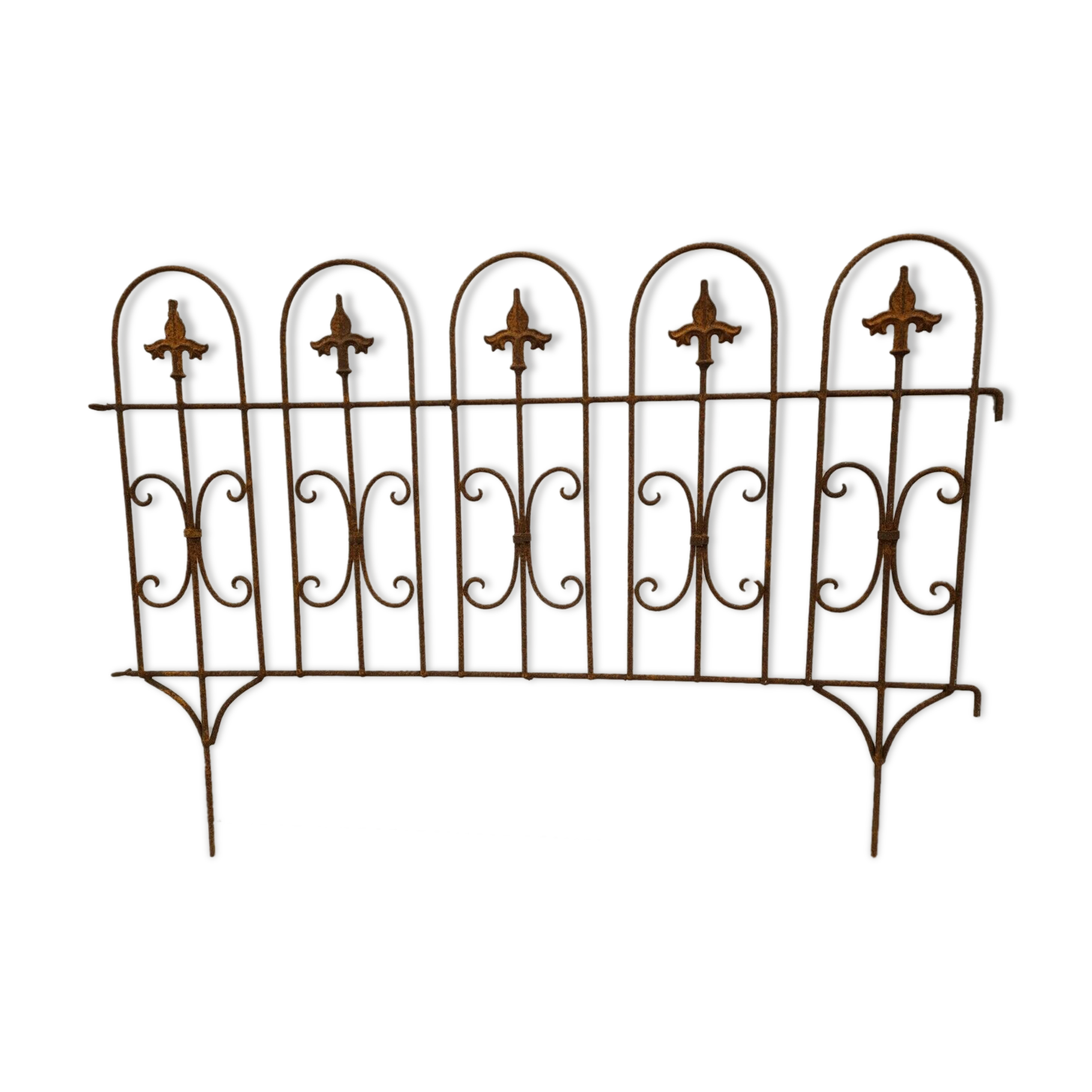 Barrière de jardin en fer forgé | Selency