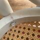 Canned bistro chair