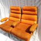 Vintage 1970s cinema chairs