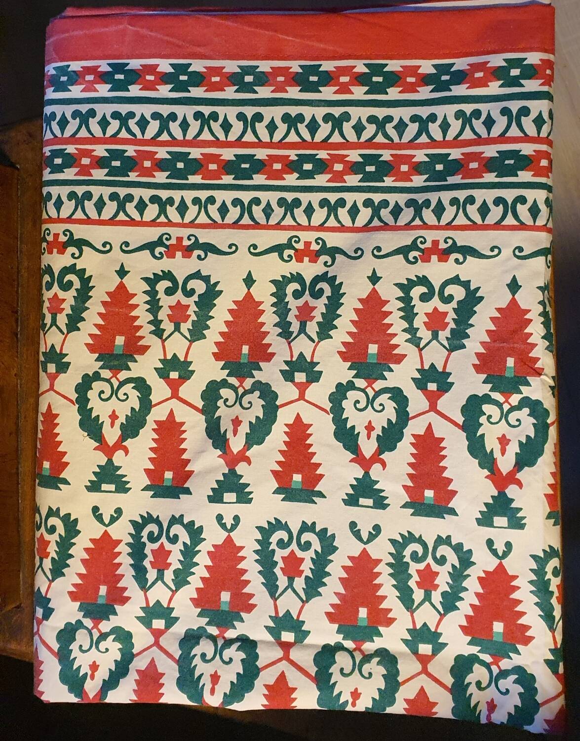 Alsatian Christmas tablecloth
