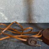 Art-deco lamp foot in solid wood turned 40s