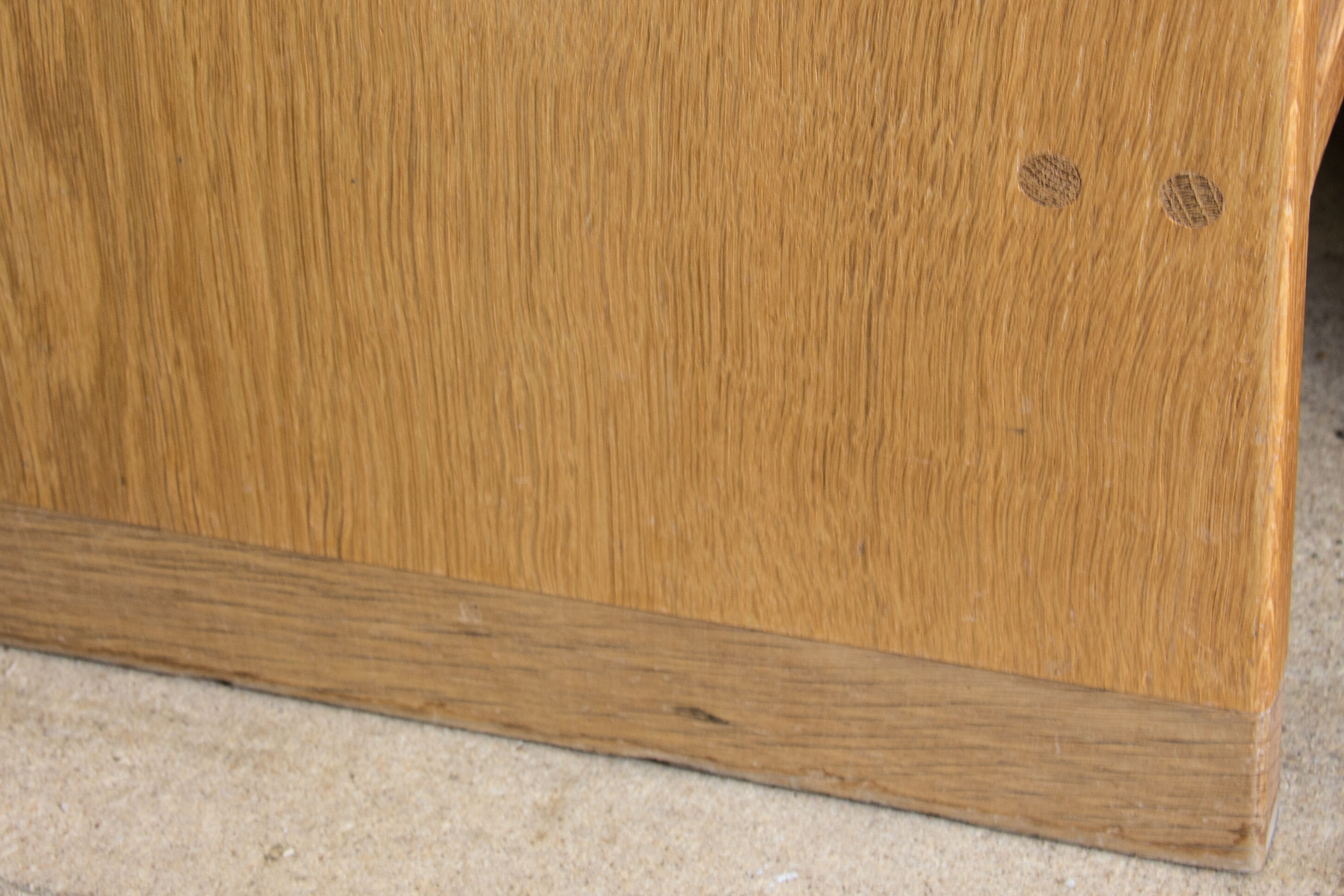 Oak bookcase by Hans J. Wegner for Ry Mobler, 1960