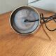 Adnet Art Deco style lamp, glass and brass