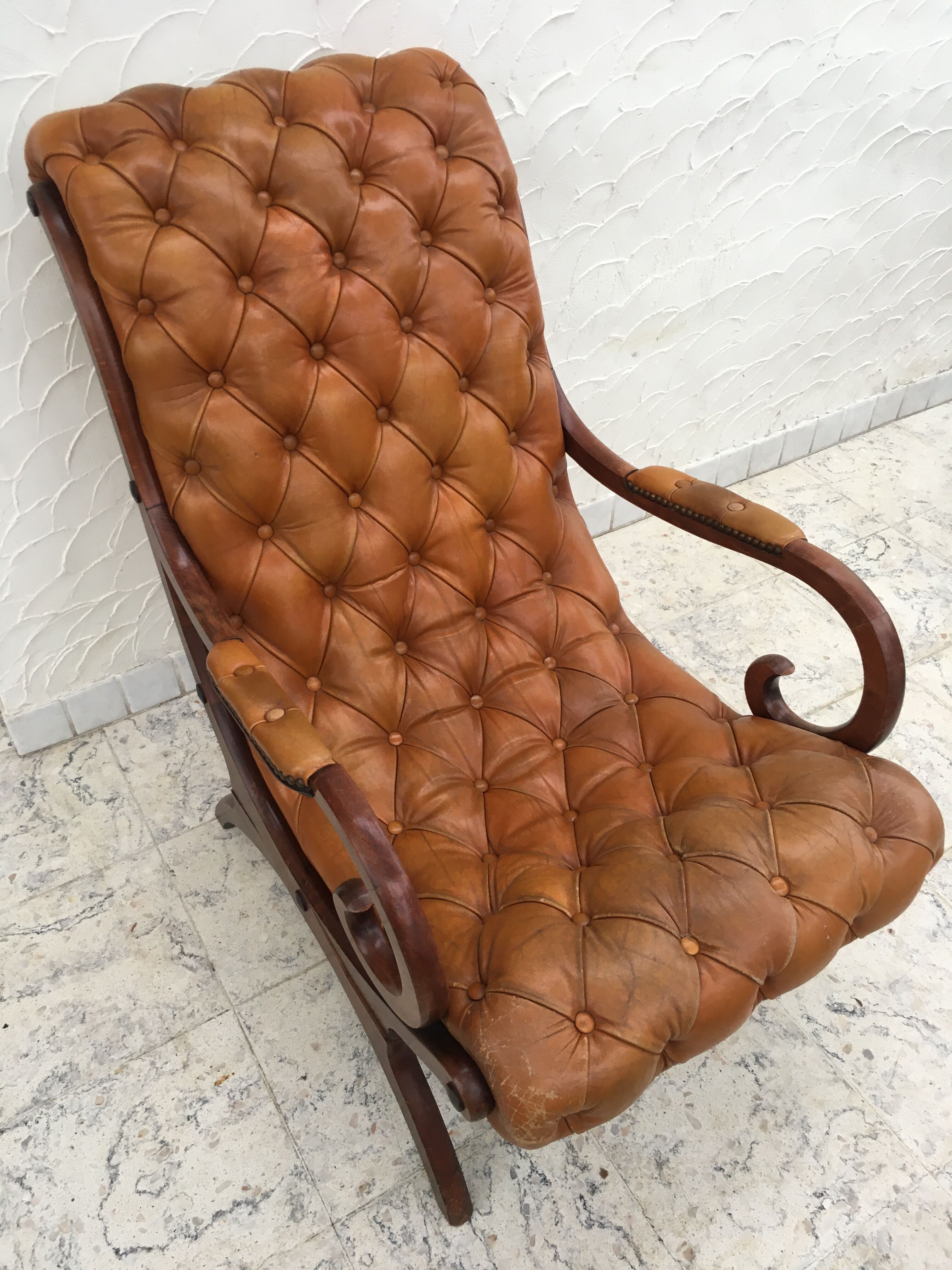 Chesterfield chairs duo
