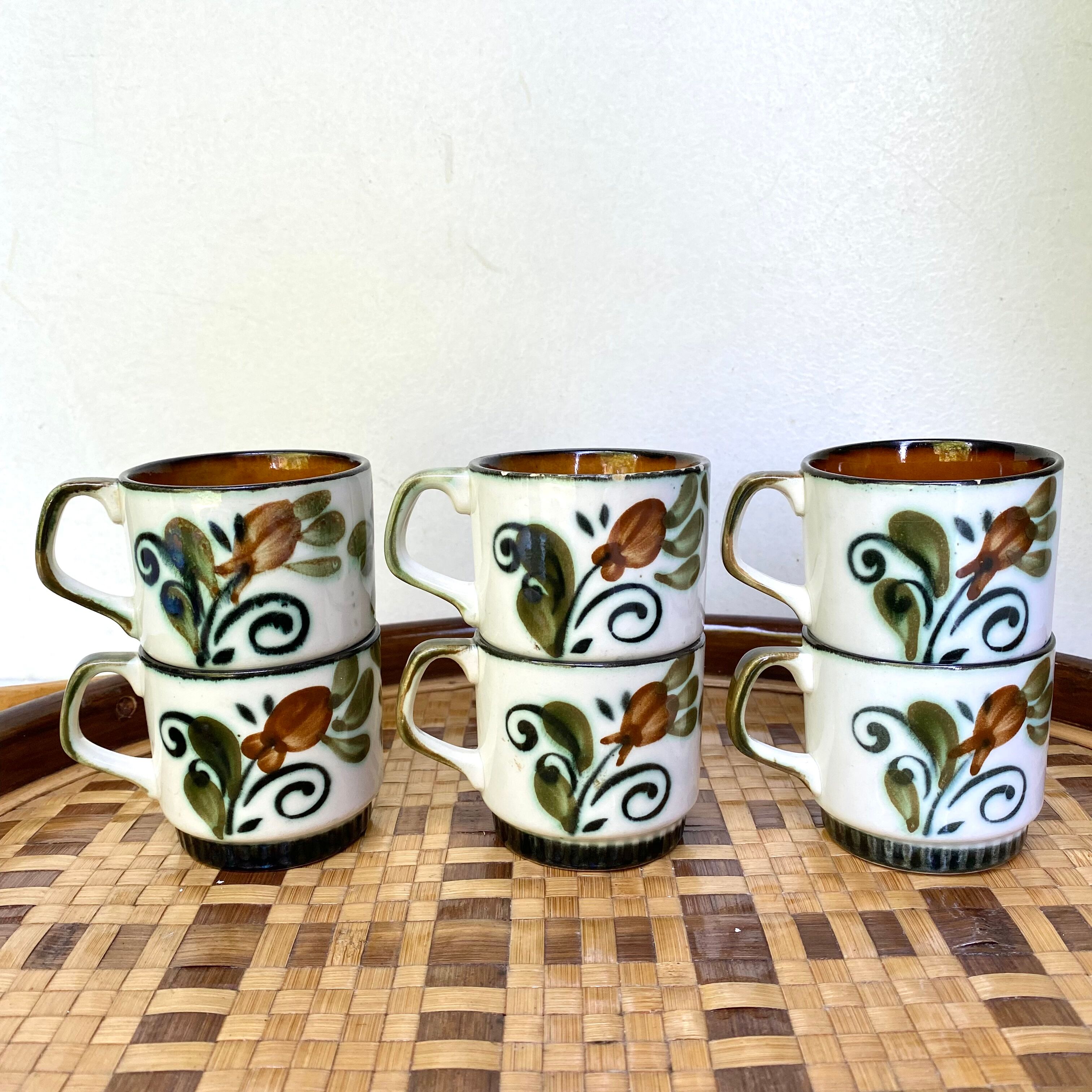 Vintage coffee cups