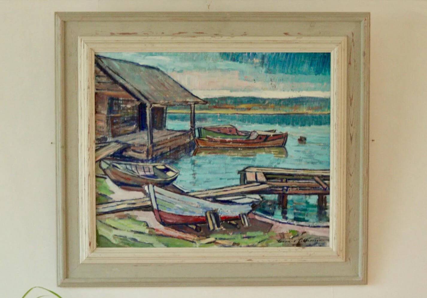 "Marine motif" by Gunnar Pettersson