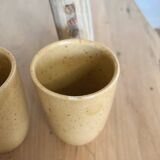 Set of Beige Digoin Cups
