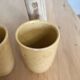 Lot de Gobelets Digoin beige