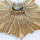 Rare set of 1950s bronze sunburst wall lamps – Germany 1950s