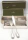 Christofle Vendôme 12 fish cutlery sets, 24 pieces, silver-plated metal, in excellent condition.
