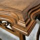 Art Nouveau High Walnut Stand - Jugendstil