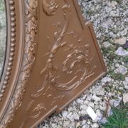 Miroir bois et stuc doré 19 éme