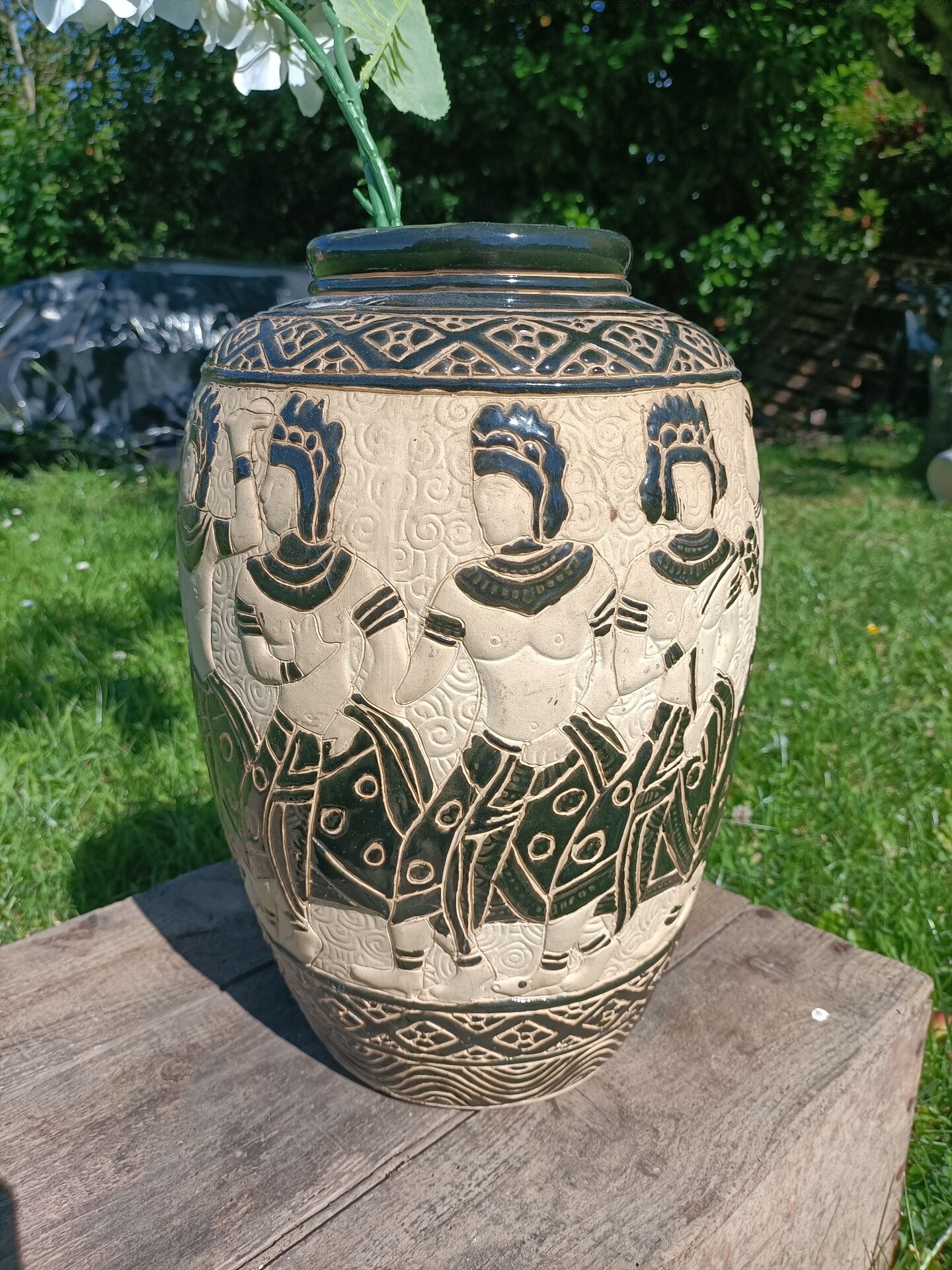Ethnic vase