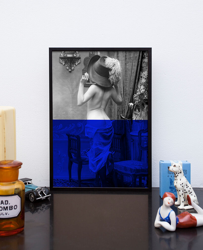 Vintage photography woman cabaret A4 - 1920